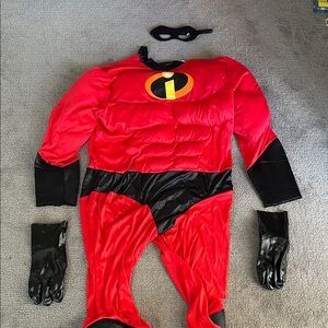 Mr Incredible - Red and Black Superhero Costume for Men - Incredibles